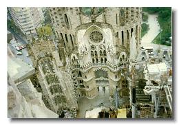Sagrada Familia in 1996